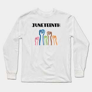 Juneteenth independence day Long Sleeve T-Shirt